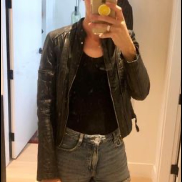 100% Genuine Leather Womens Bomber Jacket - Picture 4 of 6